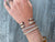 Designer Inspired cable bracelet